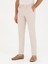Erkek Bej Slim Fit Keten Karışımlı Kanvas Pantolon 50266863-VR011 2