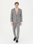 Erkek Gri Slim Fit Yün Takım Elbise 50272638-VR024 6