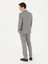 Erkek Gri Slim Fit Yün Takım Elbise 50272638-VR024 10