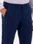 Erkek Lacivert Slim Fit Kanvas Pantolon 50267461-VR033 6