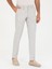 Erkek Taş Slim Fit Keten Karışımlı Kanvas Pantolon 50266850-VR049 2