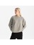 Kadın Gri %100 Organik Pamuk Bisiklet Yaka Oversize Sweatshirt 3
