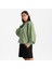 Kadın Yeşil %100 Organik Pamuk Bisiklet Yaka Oversize Sweatshirt 2