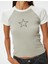 Yıldız Baskılı T-Shirt Reglan Kollu Bisiklet Yaka Slim Fit 5