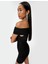Mini Abiye Elbise Drapeli Madonna Yaka Slim Fit 1
