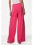 Yüksek Bel Saten Wide Leg Pantolon 5