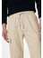 Straight Fit Keten Kargo Pantolon 3