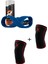 Dex Supports Lasting Energy Fitness Spor Dizlik Knee Sleeve  + 8 Loop Lifting Straps  2'li Set 1