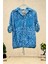 Batik Leopar Desen Pul Detaylı Vual Gömlek 1