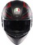 K1 S Sling Matt Black Red Kapalı Kask 2