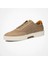Erkek Vizon Deri Sneaker Ayakkabı 3
