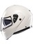 Streetmodular Mono Matt Materia White Çene Açılır Kask 5