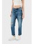 J16 Yüksek Bel Boyfriend Jeans Bayan Kot Pantolon 3DYJ16 Y16GZ 05EK 1