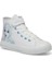 YEDIZ.F4FX Beyaz Kız Çocuk High Sneaker 2