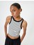 Crop Üst Kolsuz Slim Fit Bisiklet Yaka 1