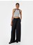 Crop Üst Kolsuz Slim Fit Bisiklet Yaka 2