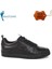 1989-573219 Deri Anatomik Tabanlı Erkek Sneakers Ayakkabı - NKT01989-SIYAH-43 5