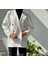 Kruvaze Blazer Ceket Beyaz 1