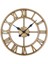 Tekno Trust 41 x 41 2654 G Ferforje 41 cm Iskelet Duvar Saati Modern Altın Yuvarlak Metal 1