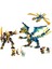 71796 LEGO Ninjago - Elemental Dragon The Empress Robotu'na Karşı 1038 Parça +9 Yaş 2