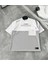 Torba Cep Detaylı Parçalı T-Shirt - Gri 1