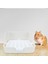 Hamster Chinchilla Bunny Gri 11X11X8IN Için Tavşan Tuvalet Kafesi (Yurt Dışından) 4