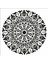 Stencil Sarayi Boyama Şablon Damask Çini Mandala - 8922 1