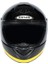 ZS-3050 Be6 Black Yellow Çene Açılır Kask 2