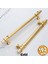 Arsin Altın Metal Kulp 192 Mm-19.2 cm Mobilya Çekmece Dolap Kapak Mutfak Dolabı Kulpları Kulbu Kulpu 1