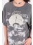 S0015589 Kadın Tim Burton Baskılı T-Shirt 5