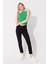Siyah Yüksek Bel Straight Fit Jean SS23JP4744Sİ 1