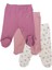 Çiçek Desenli Pijama Altı 3'lü Set 2