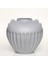 Antıque Gri Vazo Kısa 27*27*24 cm AK.JL0056 1