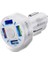Ad-Mobile Uslion Qc3.0 4- Port Çıkışlı Çoklu USB Araç Şarjı Şarj Aleti 3
