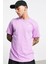Sportswear Clup Tee Lila Renk Erkek Spor Tişört 1