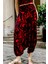 Drape Detay Beli Lastikli Şalvar Pantolon 3
