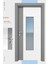 Melamin Elit Loras Camlı Oda Kapısı, 76/204/9-13 cm 2