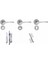 Melamin Elit Loras Camlı Oda Kapısı, 76/204/9-13 cm 3