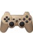 P3 Doubleshock Ps3 Playstation 3 Için Uyumlu Kablosuz Titreşimli Oyun Kolu Gamepad Joystick controller Gold 1