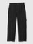 Kadın Siyah Mid Rise Pull-On Kargo Pantolon 3
