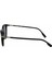 L 6034S 001 51 Unisex Oval Füme Kemik Güneş Gözlüğü 3
