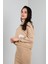 Kadın Askılı Sweatshirtli Elbise 3711-23 3