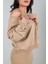 Kadın Askılı Sweatshirtli Elbise 3711-23 5