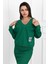 Kadın Askılı Sweatshirtli Elbise 3711-23 4
