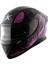 Apex/hunter E Full Face Parlak Siyah Pembe (M/c)- 1