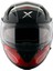 Apex/hex 2 E Full Face Parlak Gri Kırmızı (M/c)- 2