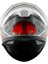 Apex/hex 2 E Full Face Parlak Gri Kırmızı (M/c)- 4