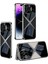 Apple iPhone 14 Pro Max Uyumlu Kılıf Ultra Ince Kamera Korumalı Pc + Deri Arka Yüzey X-Pro Kapak 2