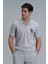 Crystal Smart Erkek Polo Tişört Gri 4