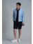 Chrıs Spor Erkek Chino Şort Slim Fit Siyah 5